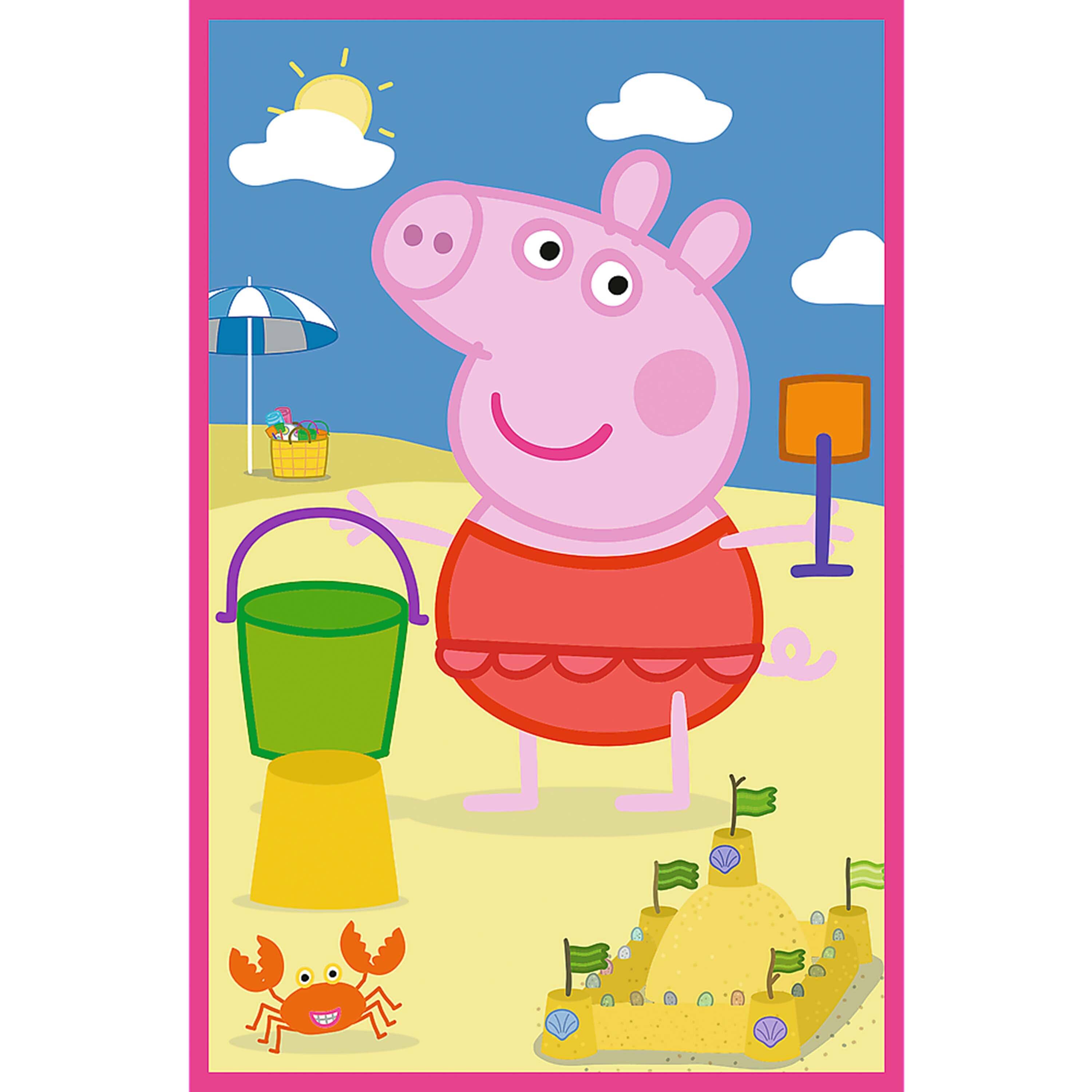 Alt View 1. Trefl - Trefl Kids Peppa Pig The Power of Friendship 3x50 Piece Jigsaw Puzzle.