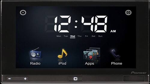 Alt View Standard 4. Pioneer - AppRadio 50W x 4 Apple® iPod®-Ready In-Dash Deck with App Control.