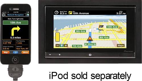 Alt View Standard 5. Pioneer - AppRadio 50W x 4 Apple® iPod®-Ready In-Dash Deck with App Control.