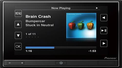 Alt View Standard 8. Pioneer - AppRadio 50W x 4 Apple® iPod®-Ready In-Dash Deck with App Control.