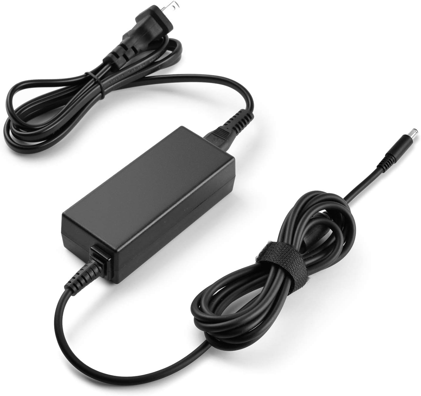 Alt View 2. Core Tech - 65W / 45W Laptop Charger for Dell – Round Tip Power Adapter, Fast Charging AC Adapter Compatible with Dell Laptops.