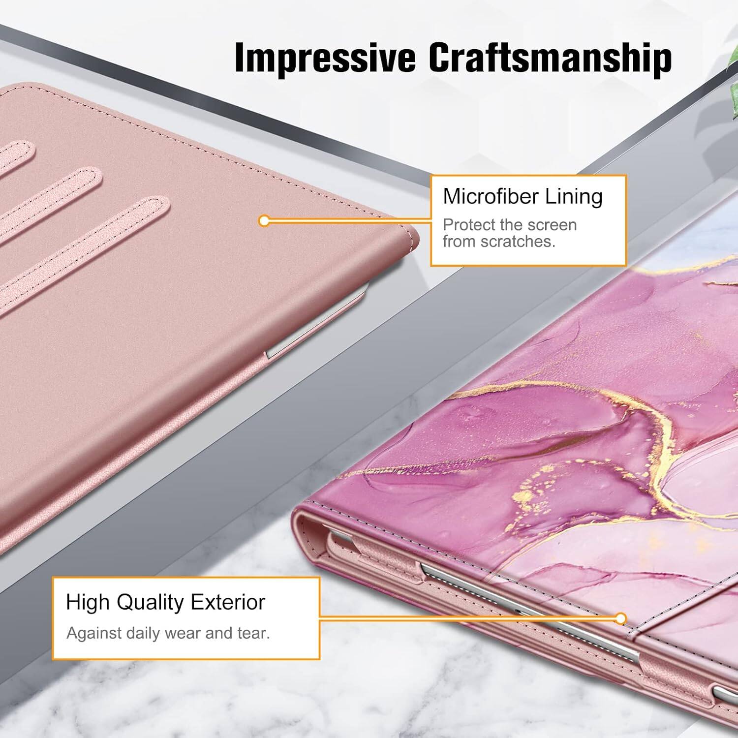 Impressive Craftsmanship

Microfiber Lining
Protect the screen from scratches.

High Quality Exterior
Against daily wear and tear.