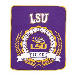 Pegasus - LSU Tigers 50" x 60" University Crest Ultra Soft Blanket - Multicolor