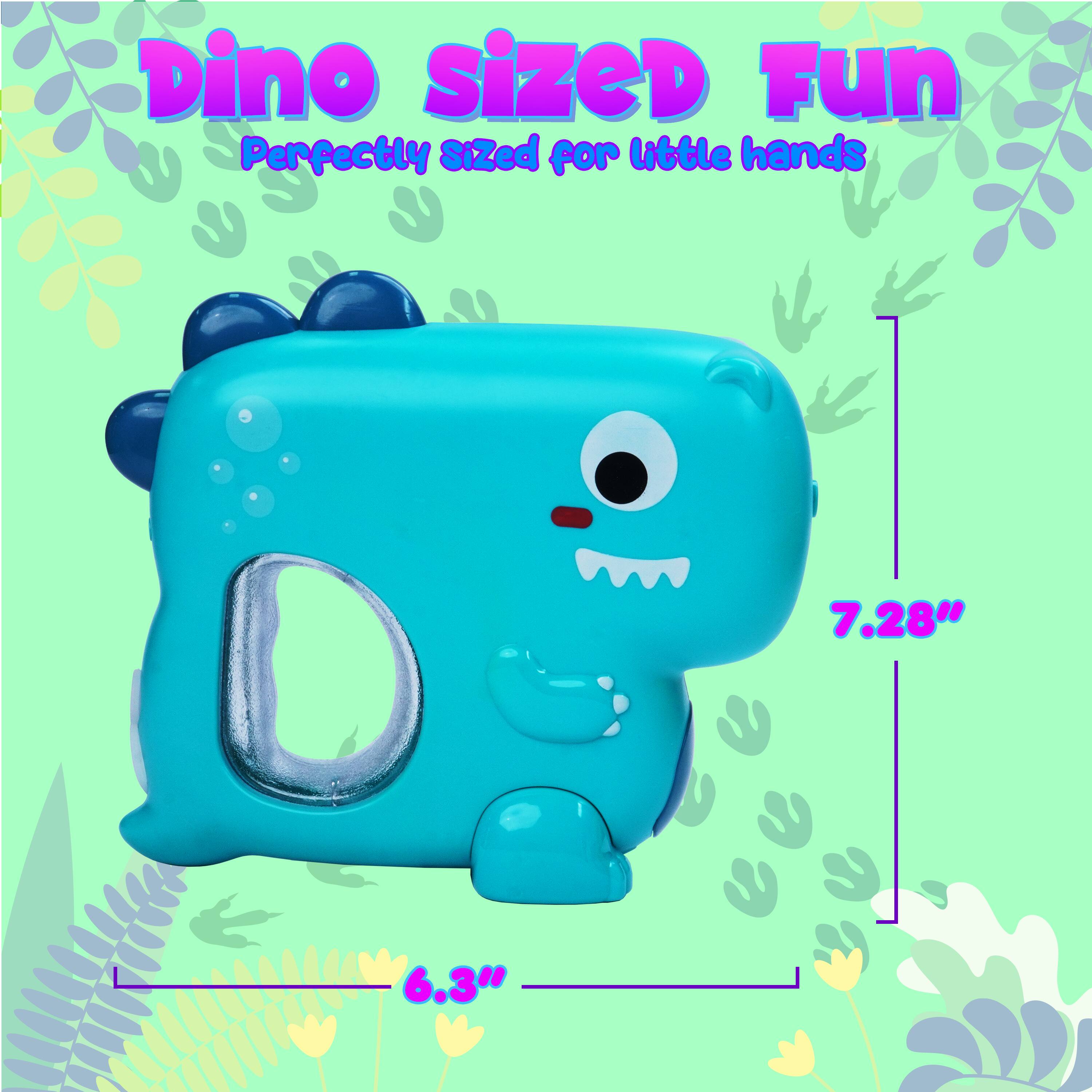 Dino sized Fun
Perfectly Sized for little hands
7.28"
6.3"