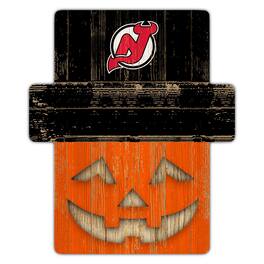 Fan Creations - New Jersey Devils 12" x 12" Jack-O-Lantern Display - Orange