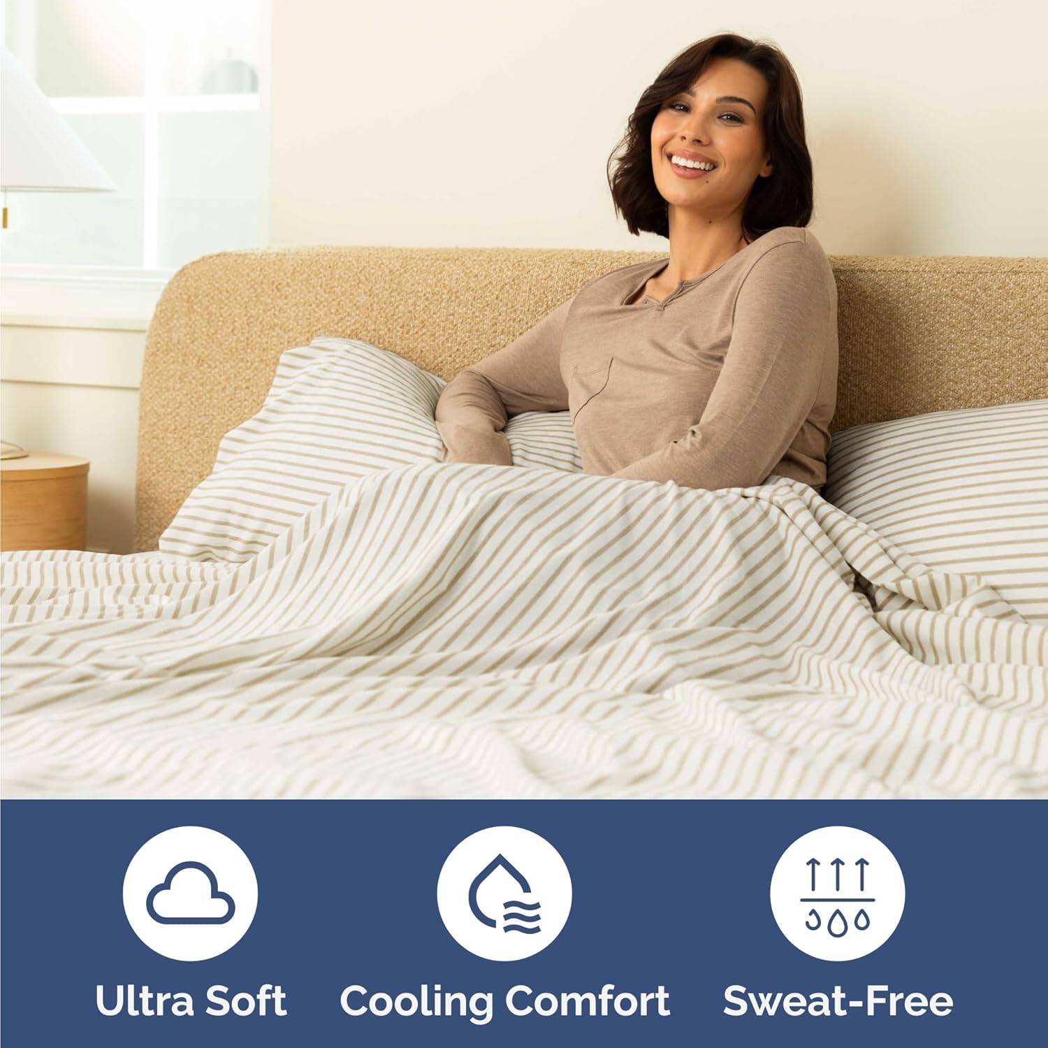 Ultra Soft  
Cooling Comfort  
Sweat-Free