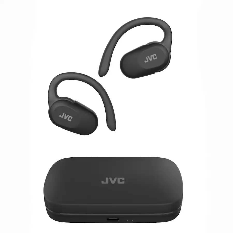 JVC Open Ear Headphones HANP40TB Black HANP40TB Best Buy