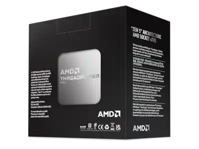 AMD Ryzen Threadripper PRO 9985WX 64 Core 3.2 GHz sTR5 350W WX AMD Ryzen Threadripper PRO 9985WX 64 Core 3.2 GHz sTR5 350W WX
