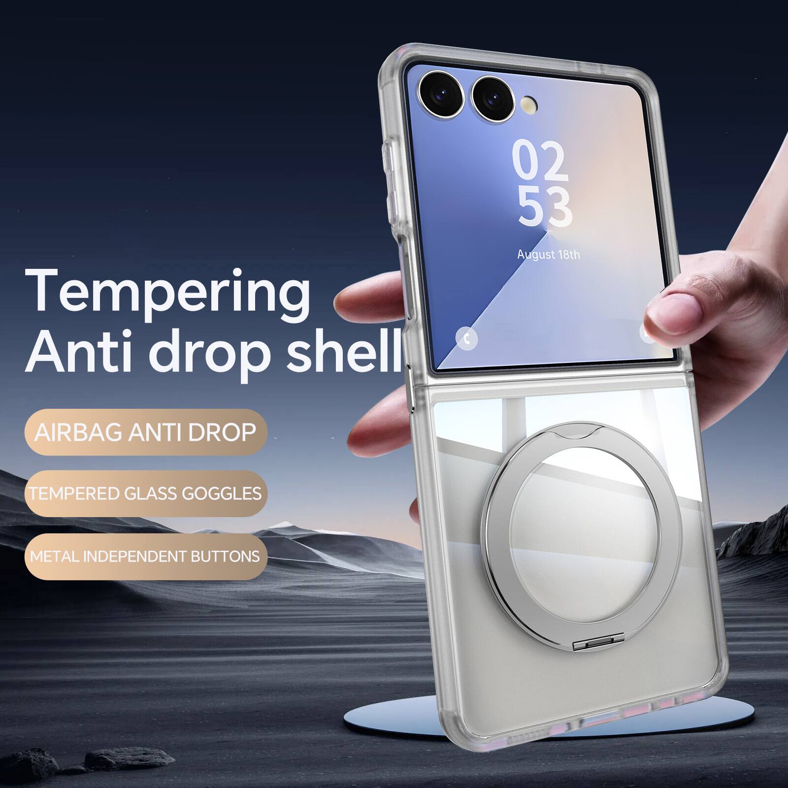 Tempering Anti drop shell

AIRBAG ANTI DROP
TEMPERED GLASS GOGGLES
METAL INDEPENDENT BUTTONS