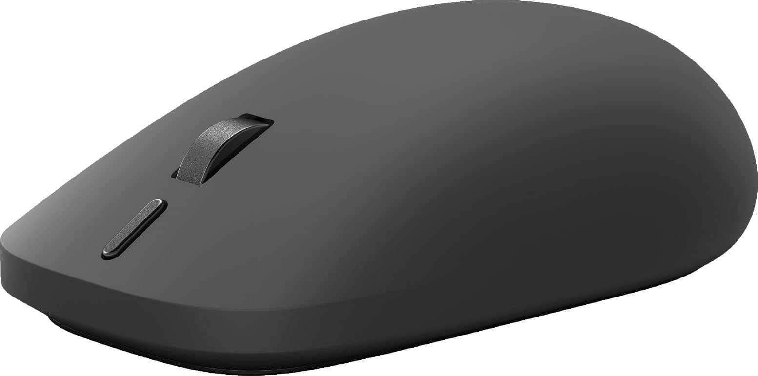 Microsoft - Surface Mouse - Bluetooth Ambidextrous Mouse with BlueTrack and Haptics - Wireless