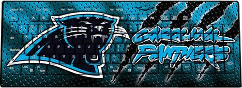 Front Standard. Team ProMark - Carolina Panthers Wireless Keyboard.