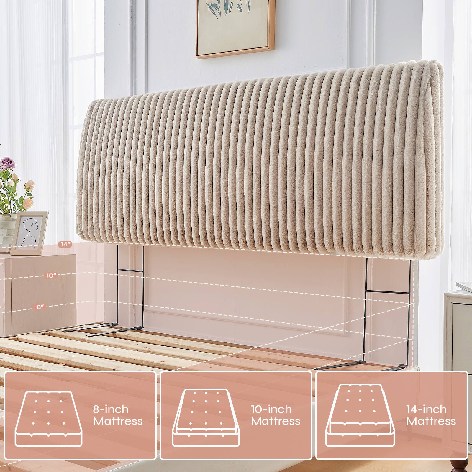 8-inch Mattress  
10-inch Mattress  
14-inch Mattress