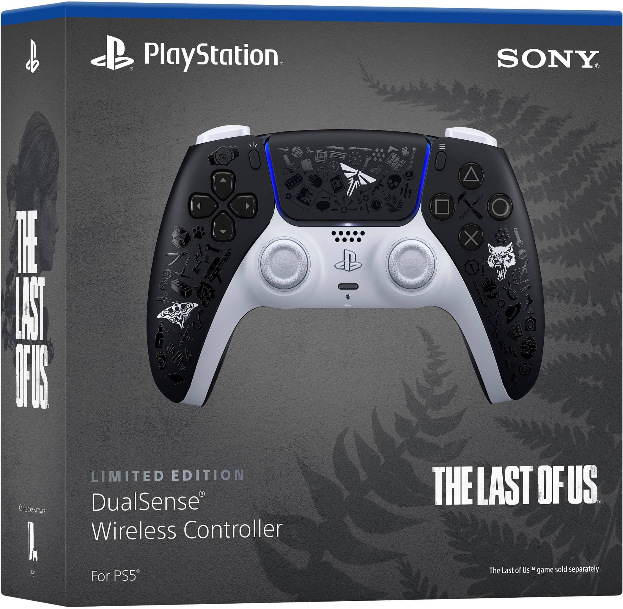 PlayStation Limited Edition DualSense Wireless Controller for PS5 The Last of Us. The game is sold separately.
