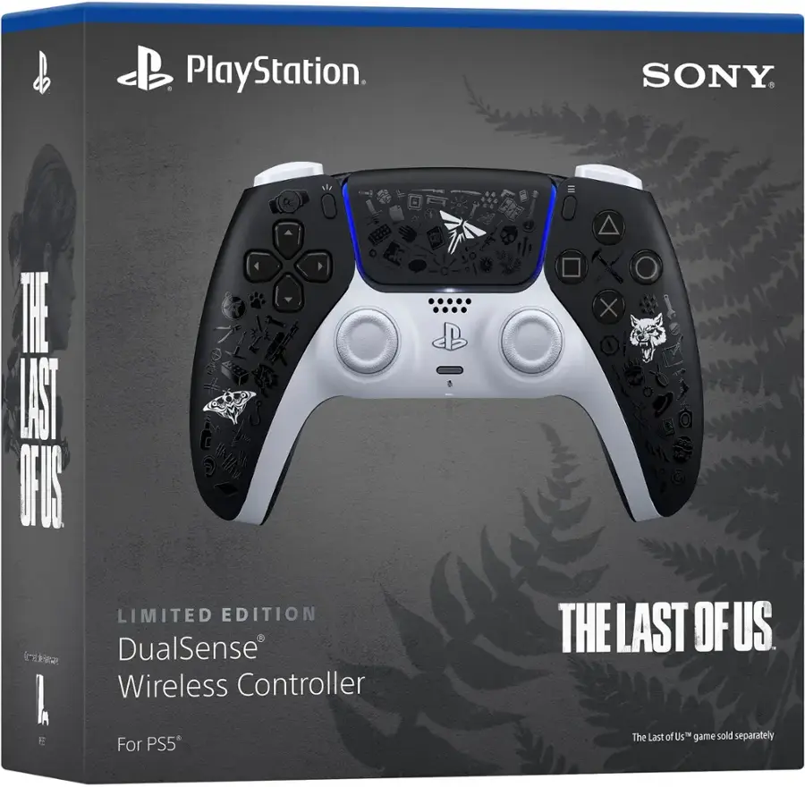 PlayStation Limited Edition DualSense Wireless Controller for PS5 The Last of Us. The game is sold separately.