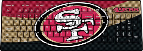 Best Buy: Team ProMark San Francisco 49ers Wireless Keyboard WKBNF26