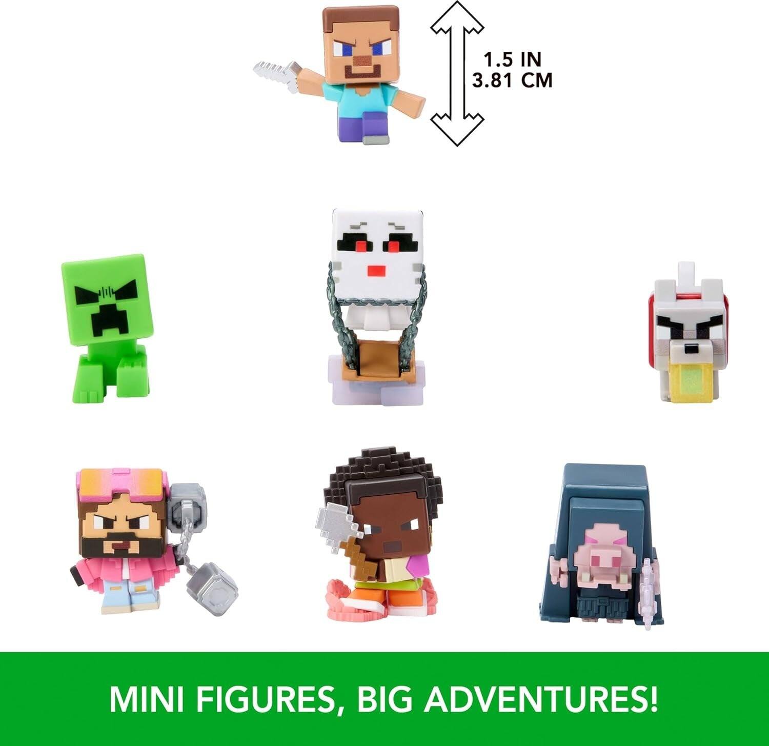 1.5 IN 3.81 CM MINI FIGURES, BIG ADVENTURES!