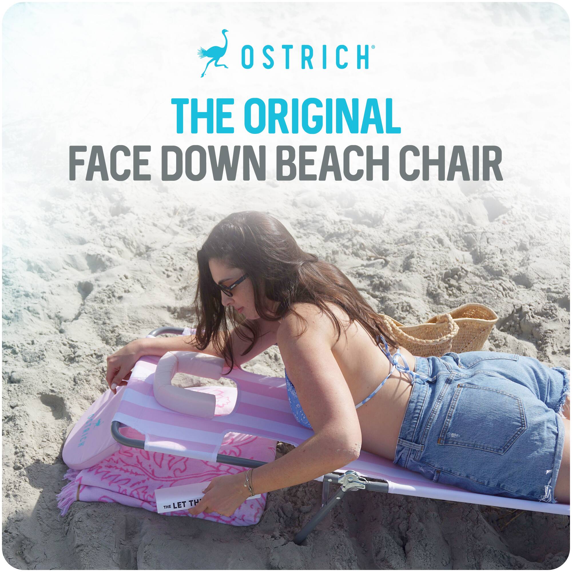 OSTRICH THE ORIGINAL FACE DOWN BEACH CHAIR