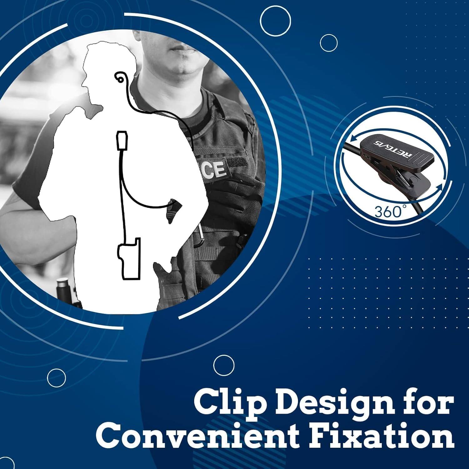 Clip Design for Convenient Fixation