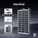 Easy Setup, Plug-and-Play Solar Connector, 20 Pre-Drilled Mounting Holes, 11% Smaller & 14% Thinner, 22.8 in, 34.1 in, 13.0 lbs