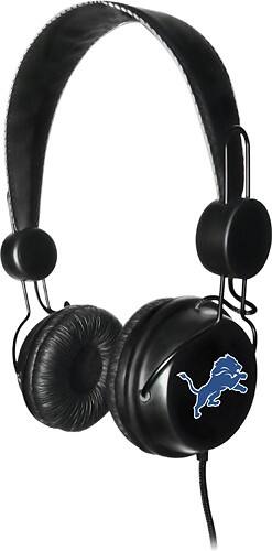 Front Standard. Tribeca - Detroit Lions Headphones with Built-In Microphone.
