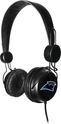 Front Standard. Tribeca - Carolina Panthers Headphones with Built-In Microphone.
