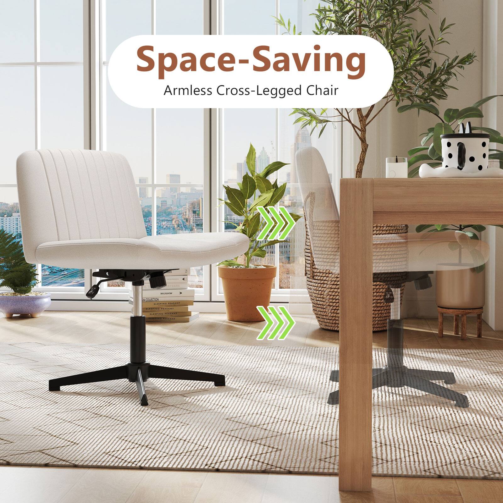Space-Saving Armless Cross-Legged Chair

COLLECTION VISIT PRESIDENT
CALLESS PEALANT
LEANS HEATHER
www.foods.com