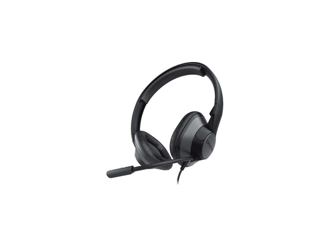 Creative Labs - CREATIVE HS-720 V2 USB Headphones with Noise Cancelling Mic, Volume Control, and Video Call Connector
