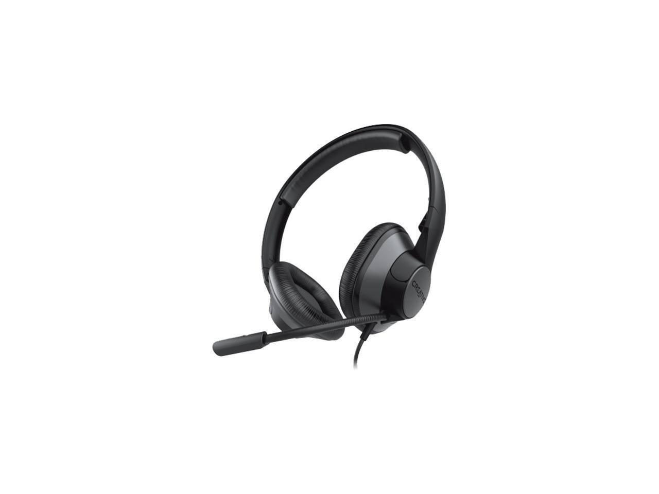 Front. Creative Labs - CREATIVE HS-720 V2 USB Headphones with Noise Cancelling Mic, Volume Control & Call Function.