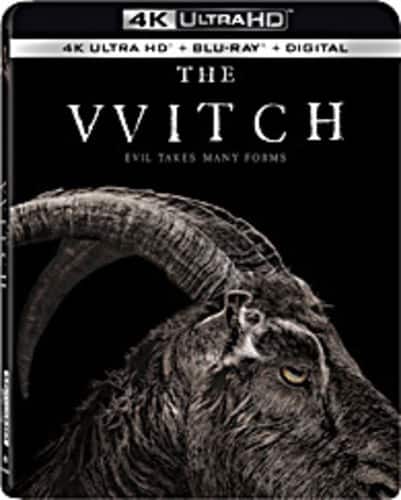 Front. The Witch   - 4K Blu-Ray.