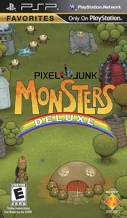 PSP
PlayStation Network
FAVORITES
Only On PlayStation
PIXEL JUNK MONSTERS DELUXE
EVERYONE
E
Content Rated by the ESRB
Online Interactions Not Rated by the ESRB
SONY
COMPUTER ENTERTAINMENT - E10+ (Everyone 10+)