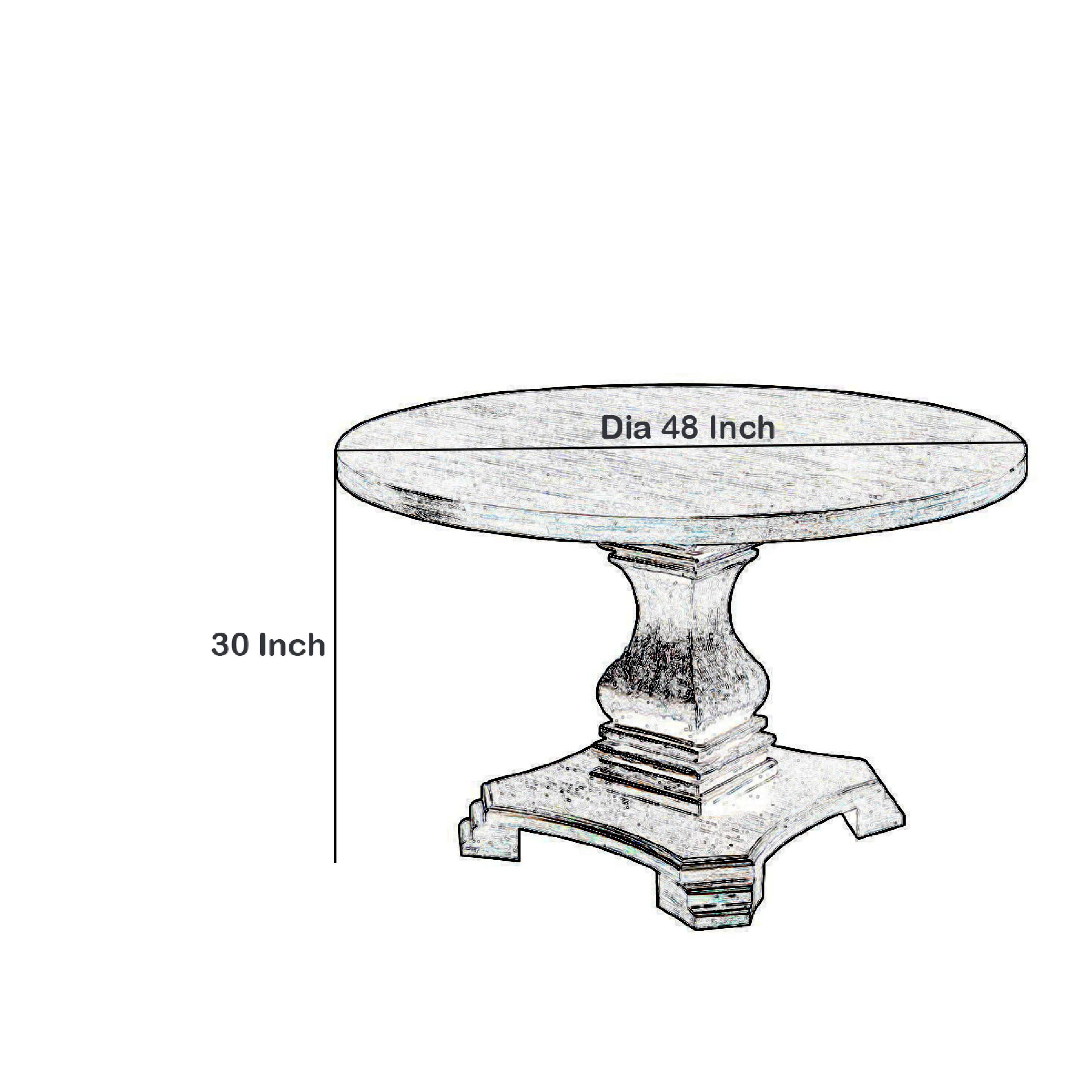 Dia 48 Inch  
30 Inch