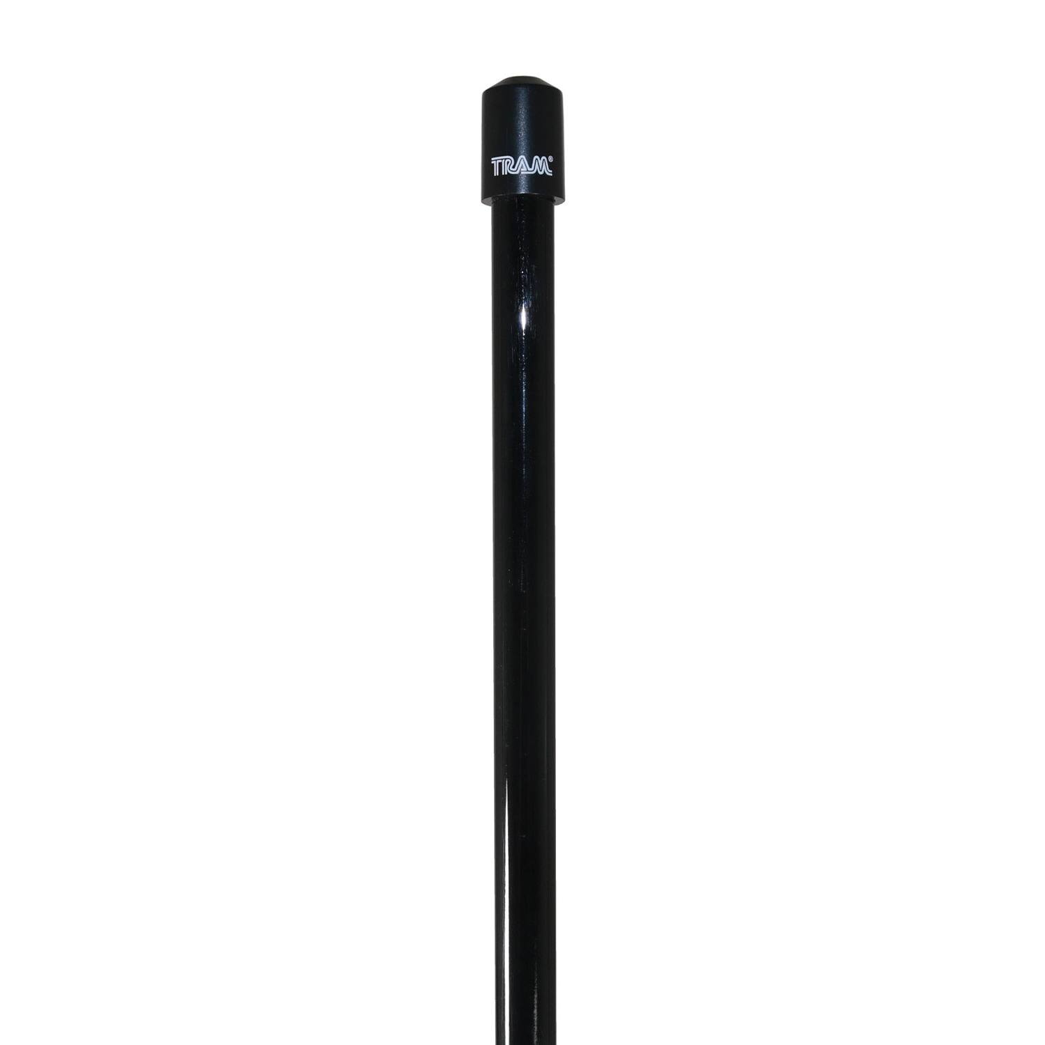Alt View 1. Tram - 200-Watt Dual-Band 3-Section Fiberglass Base Antenna, 50-Ohm UHF SO-239 Connector, 17-Ft Tall - Black.