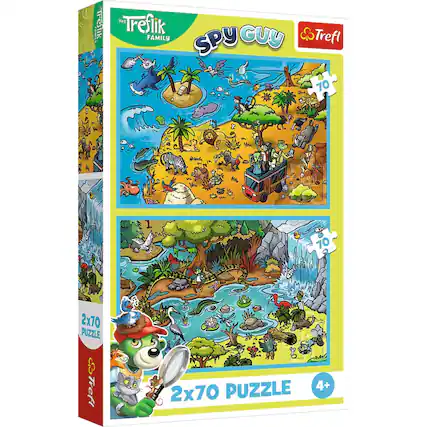 The Treflik Family
Spy Guy
Trefl
2x70 Puzzle
4+
Trefl