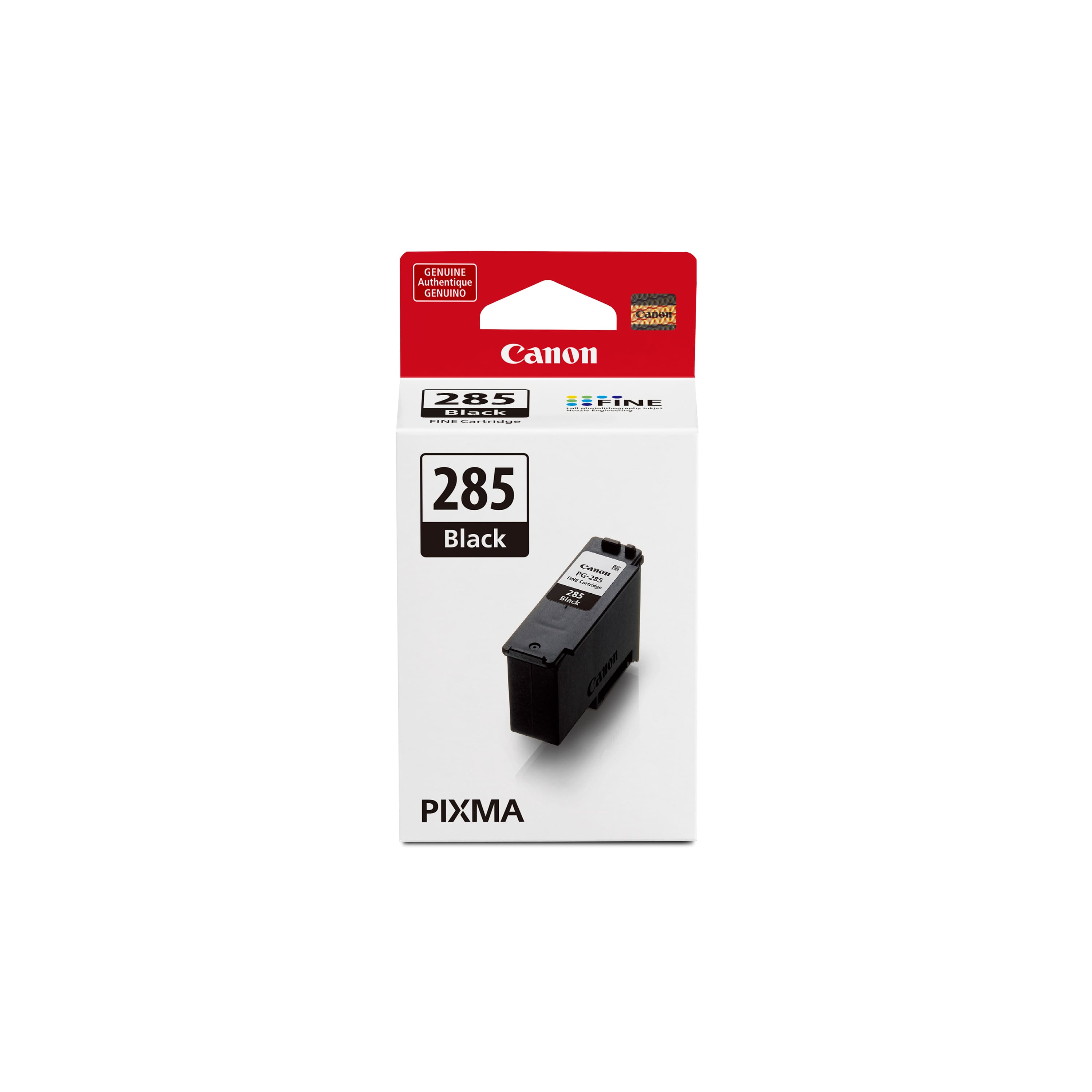 Genuine Authentique Canon 285 Black - PIXMA Correction 285 Black - PIXMA