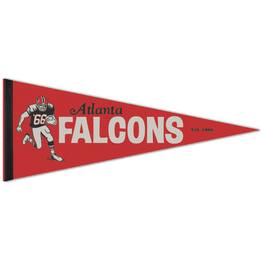 WinCraft - Atlanta Falcons 1966 Throwback Collection 12" x 30" Premium Pennant - Multicolor