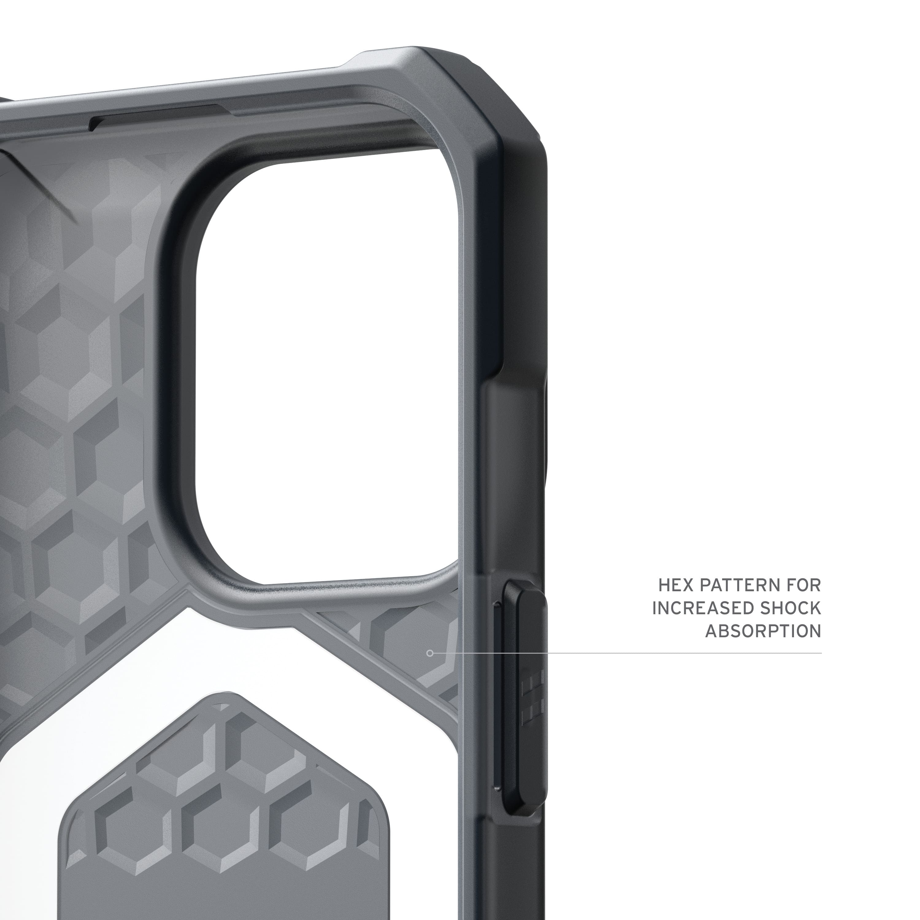 Pattern for increased shock absorption.
