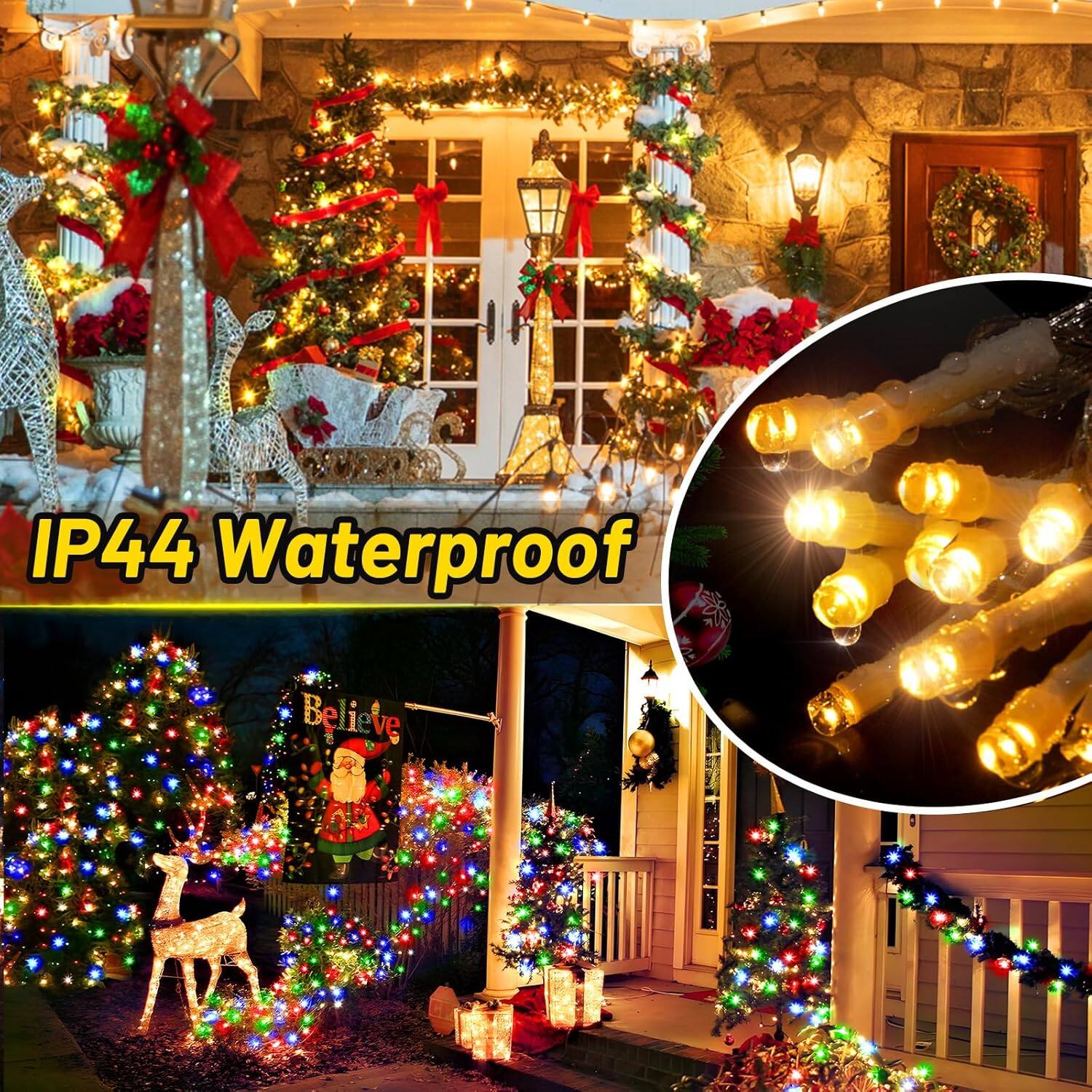 IP44 Waterproof  
Believe