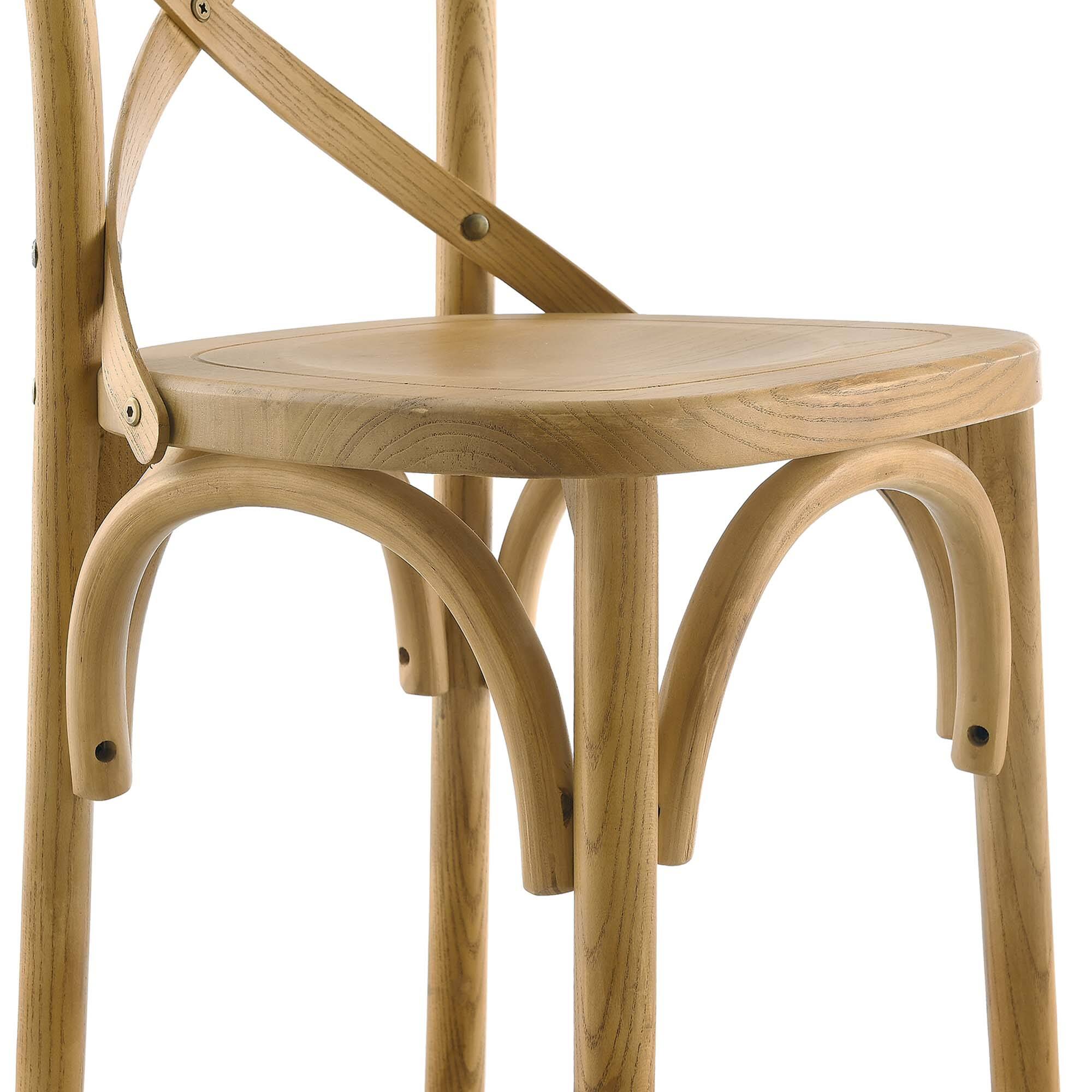 Alt View 4. Modway - Gear Counter Stool by Modway - Brown.