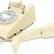 Alt View 1. PopMarket - GPO Retro GPOTRMI Trim phone Desktop or Wall Mountable - Ivory - MISC ACCESSORY - White.