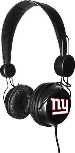 Front Standard. Tribeca - New York Giants Headphones with Built-In Microphone.