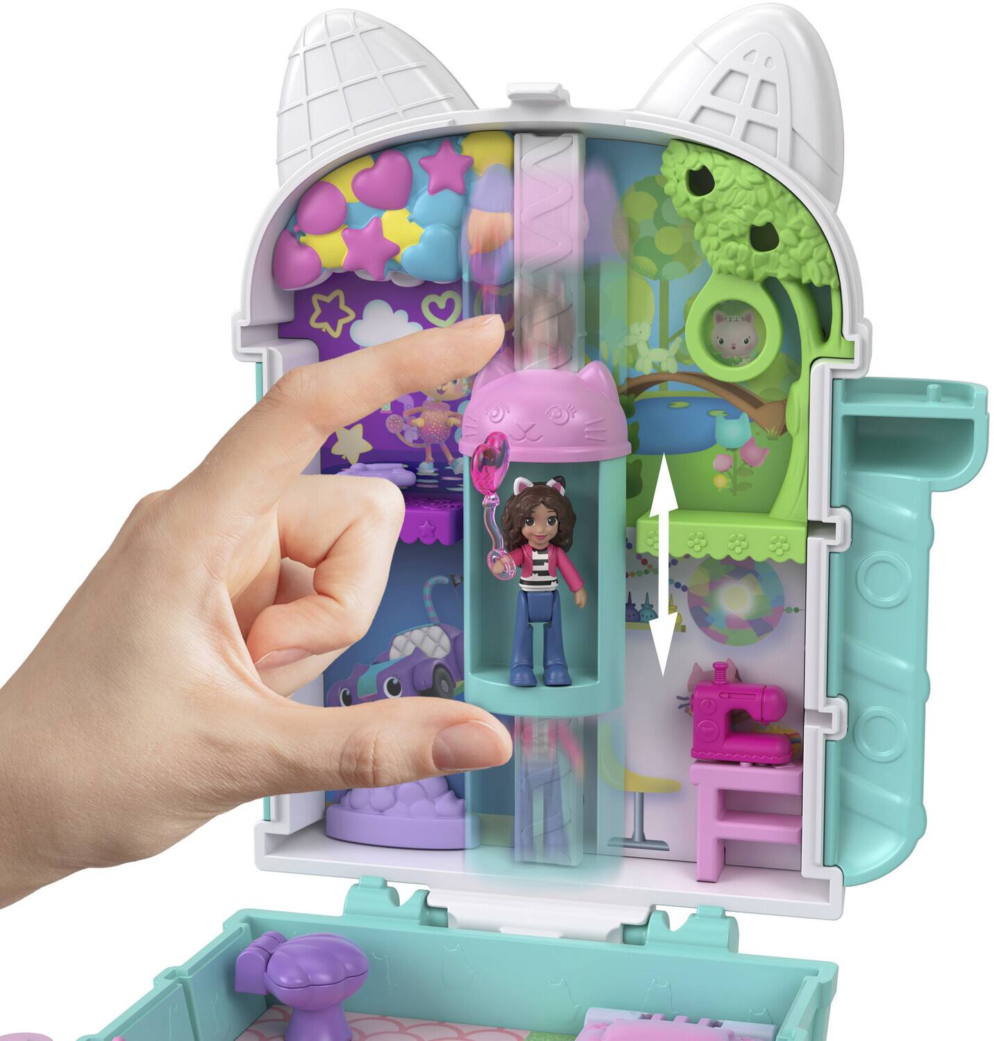 Alt View 4. Mattel - Mattel - Polly Pocket Gabby's Dollhouse Compact   - COLLECTIBLES - Multicolor.
