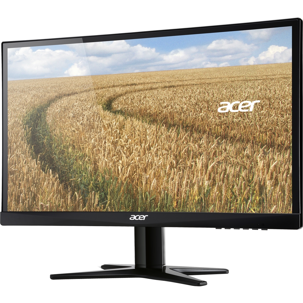 Left. Acer - 21.5" IPS LED HD Monitor - Black.