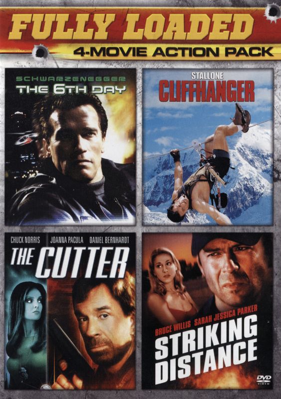  The 6th Day/The Cutter/Cliffhanger/Striking Distance [DVD]