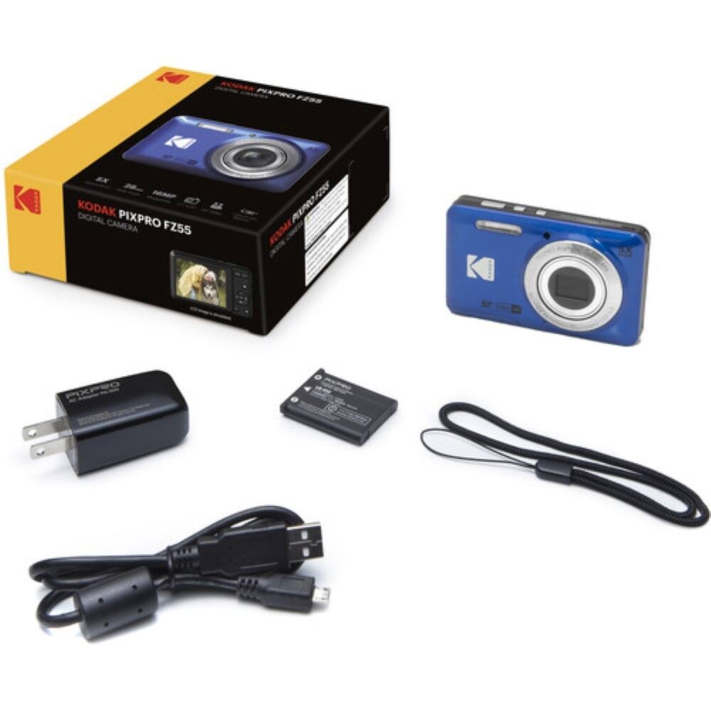 KODAK DIGITAL PIXPRO CAMERA FZ55  
5X