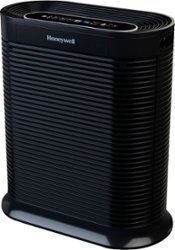 Honeywell - HPA250B Bluetooth Smart HEPA Air Purifier, Large Room (310 sq. ft) - Black - Front_Zoom