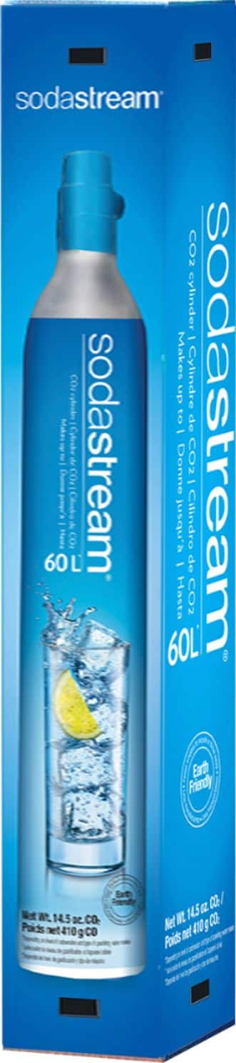 Front. SodaStream - Spare Carbonator - White.