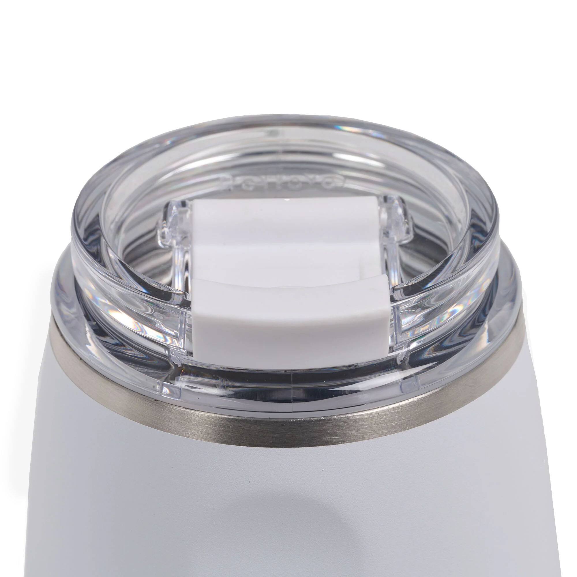 Alt View 3. Igloo - IGLOO 10 oz. Stainless Steel Wine Tumbler, White - White.