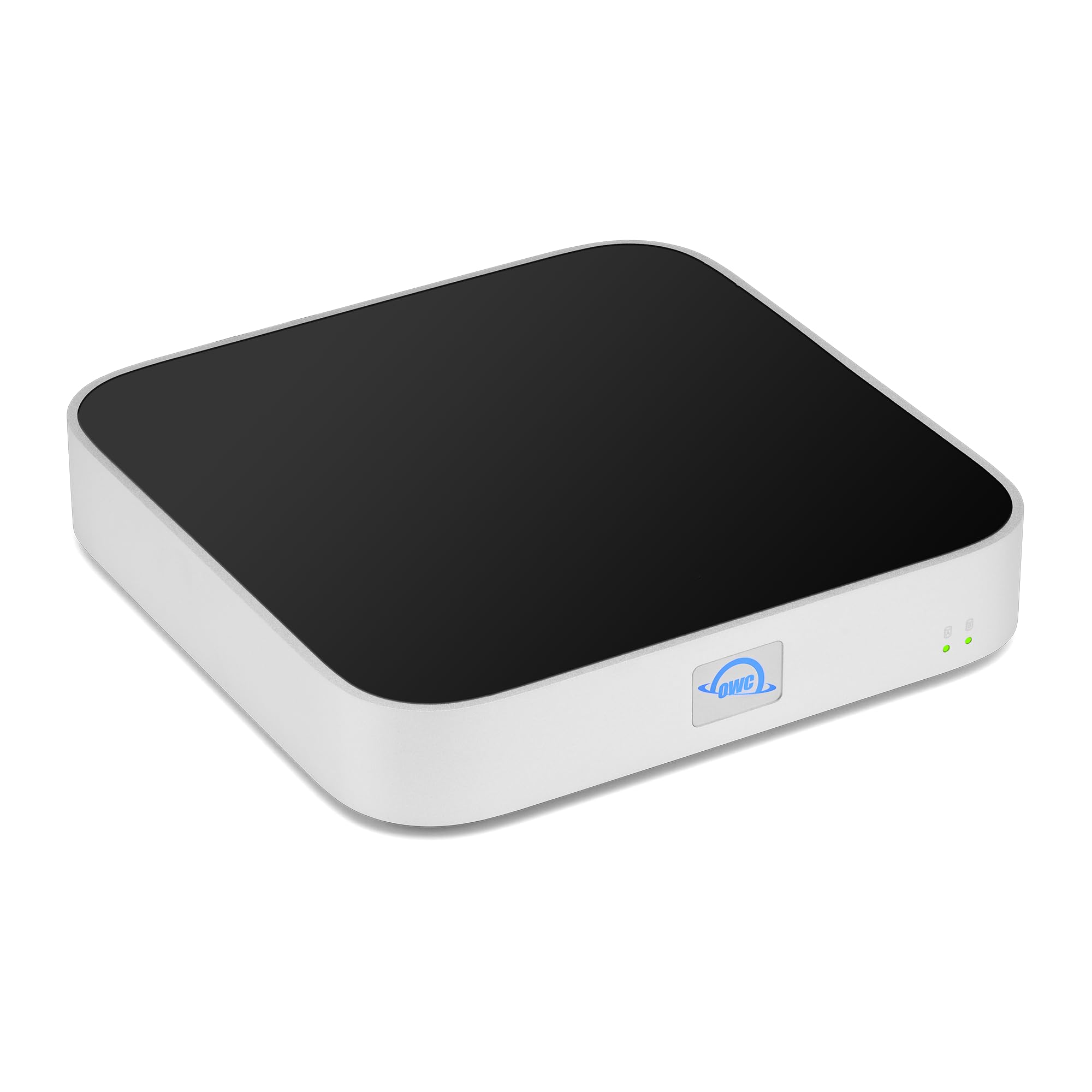 Front. OWC - OWC miniStack STX Upgradable Storage Enclosure and Thunderbolt Hub / Mini Dock.