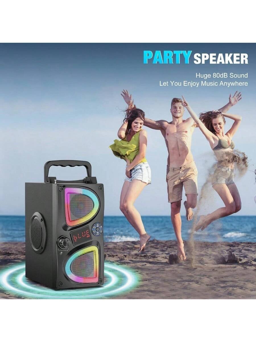 PARTY SPEAKER  
Huge 80dB Sound  
Let You Enjoy Music Anywhere