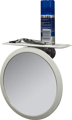 Zadro - Z' Fogless Ultra II Mirror with Adjustable Magnification - White - Angle